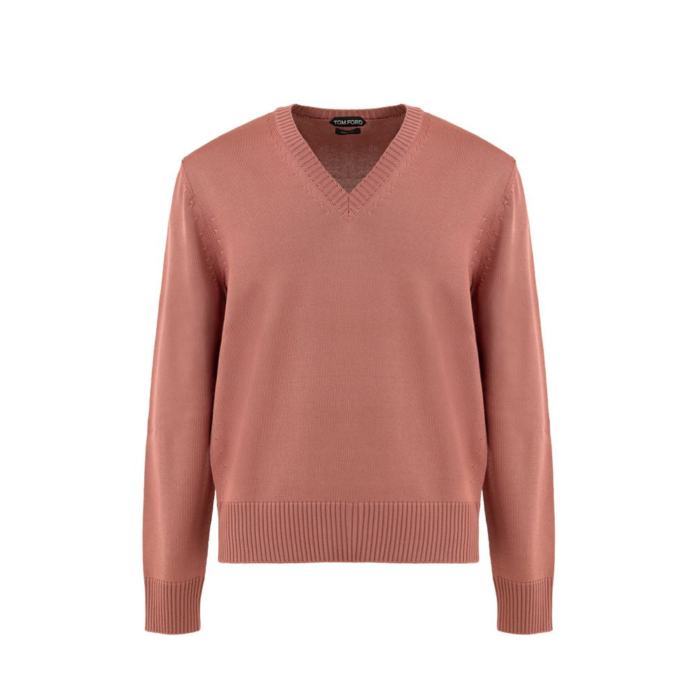 Pink Silk Sweater