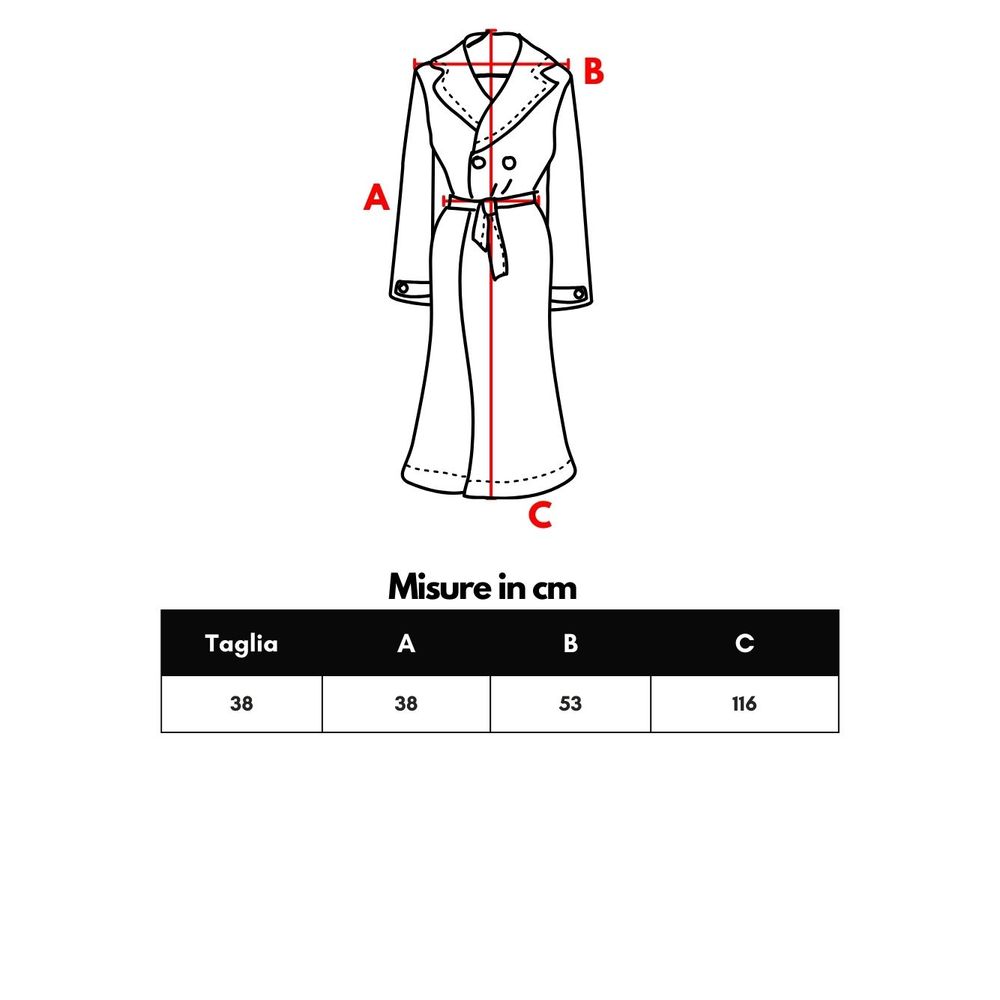Black Cotton Trench Coat
