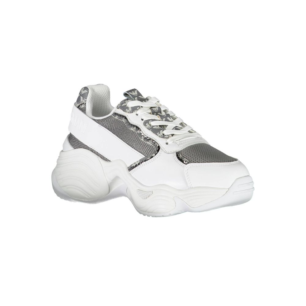 Zapatilla blanca de poliéster
