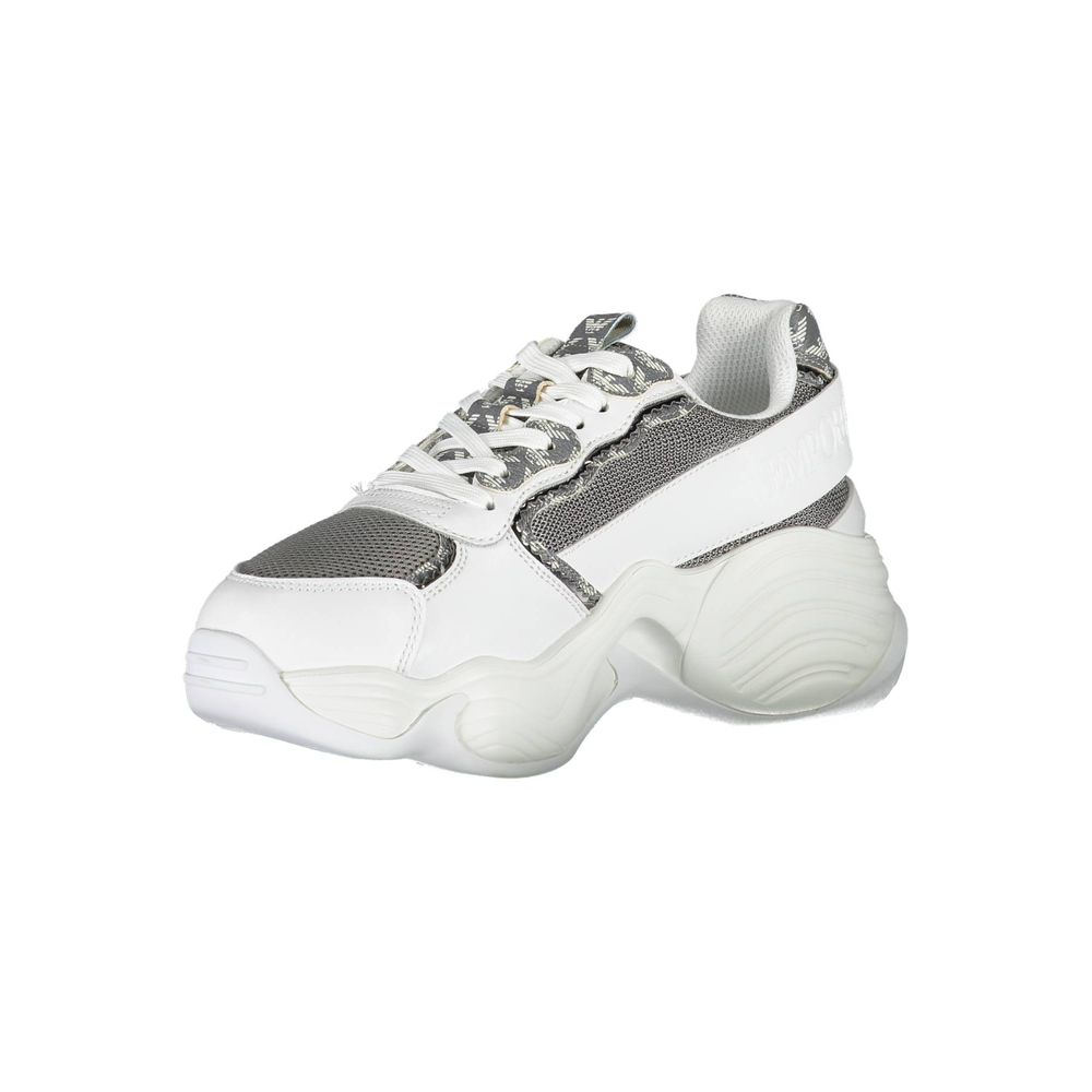 Zapatilla blanca de poliéster