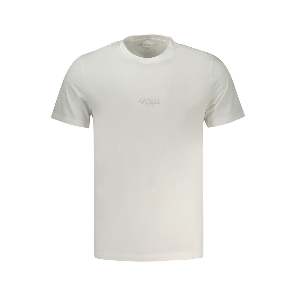 Camiseta blanca de algodón