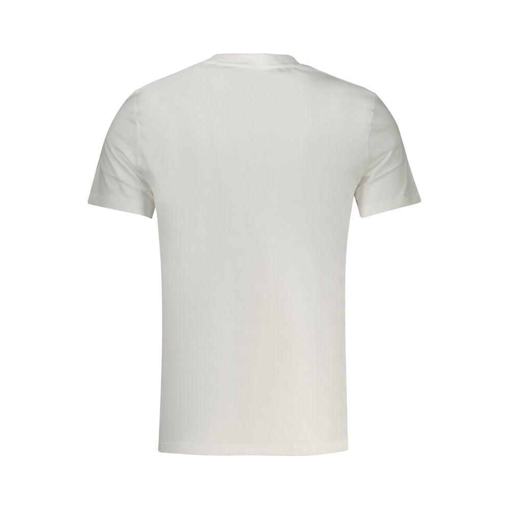 Camiseta blanca de algodón