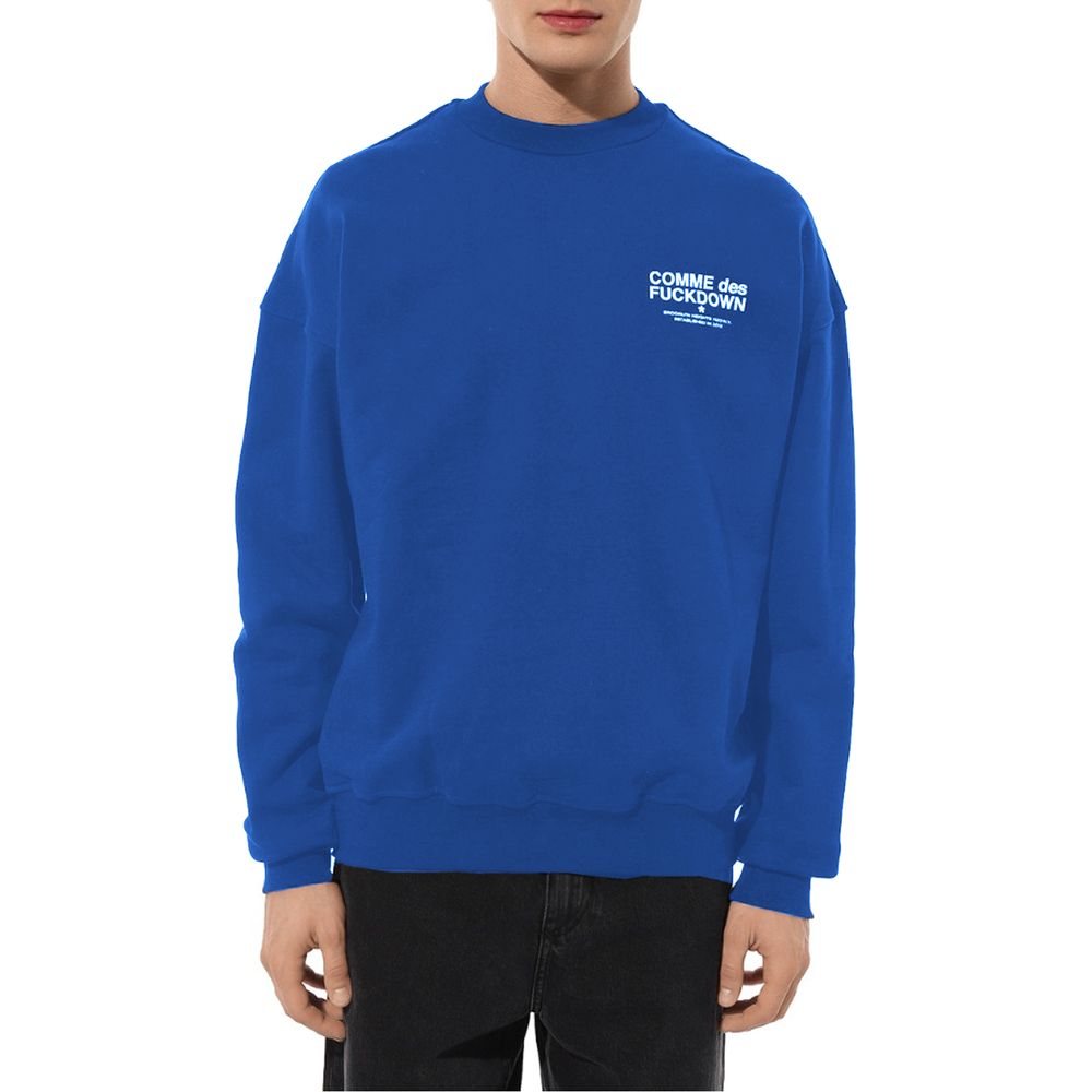 Blue Cotton Sweater