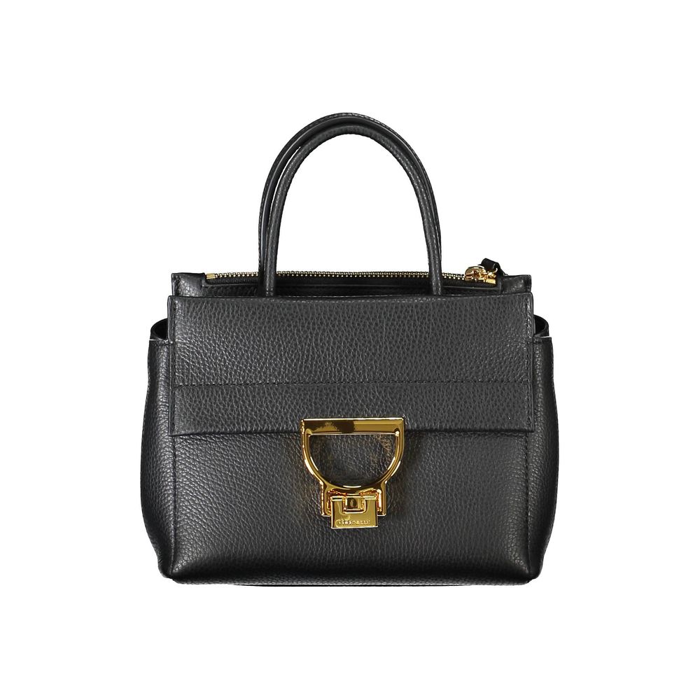 Bolso de piel negro