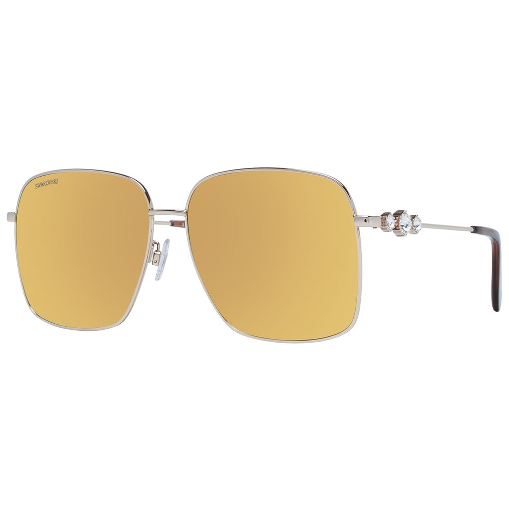 Gafas de sol doradas para mujer