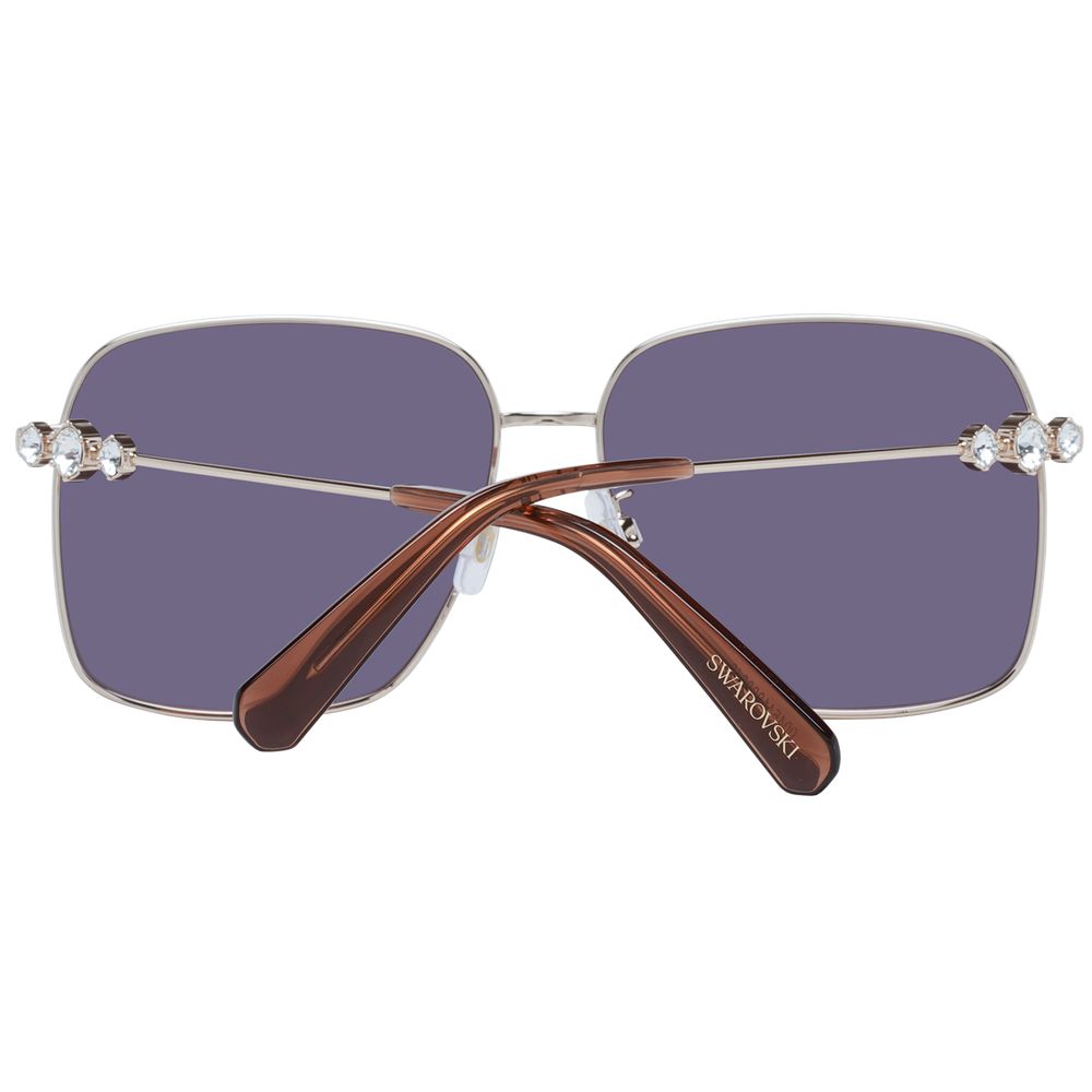 Gafas de sol doradas para mujer
