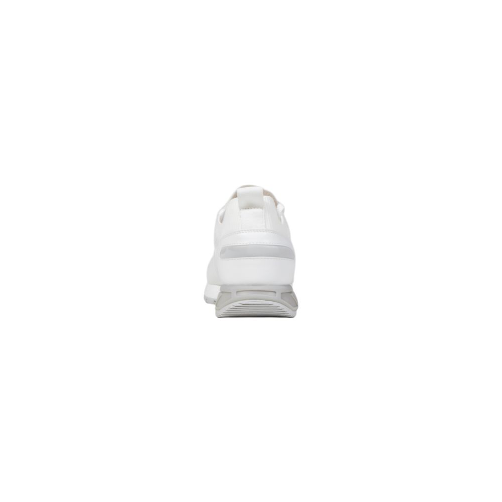 White Synthetic Sneaker