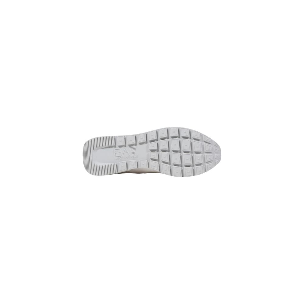 White Synthetic Sneaker