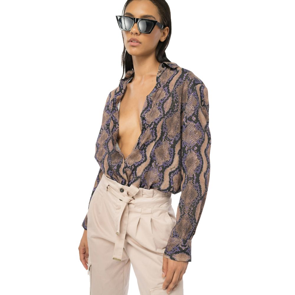 Multicolor Viscose Shirt