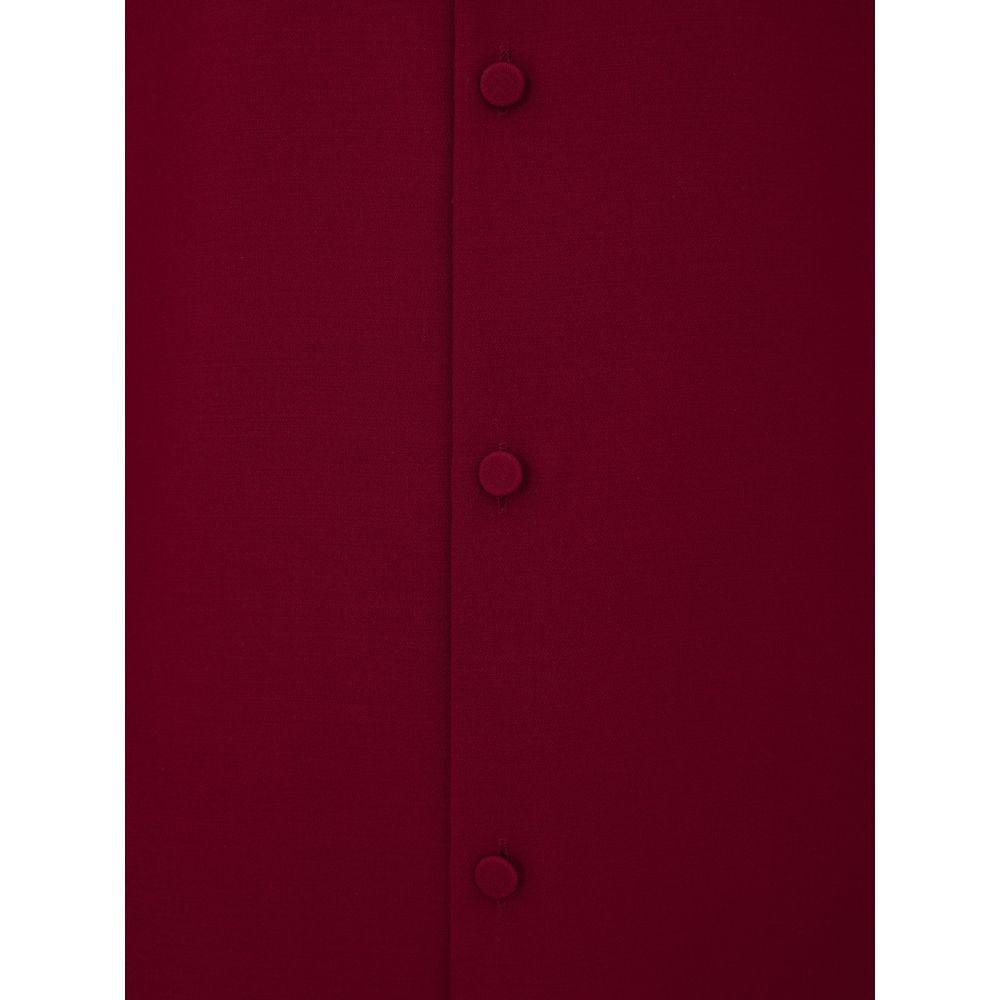 Bordeaux Wool Shirt