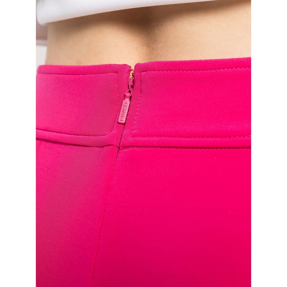 Fuchsia Viscose Jeans & Pant