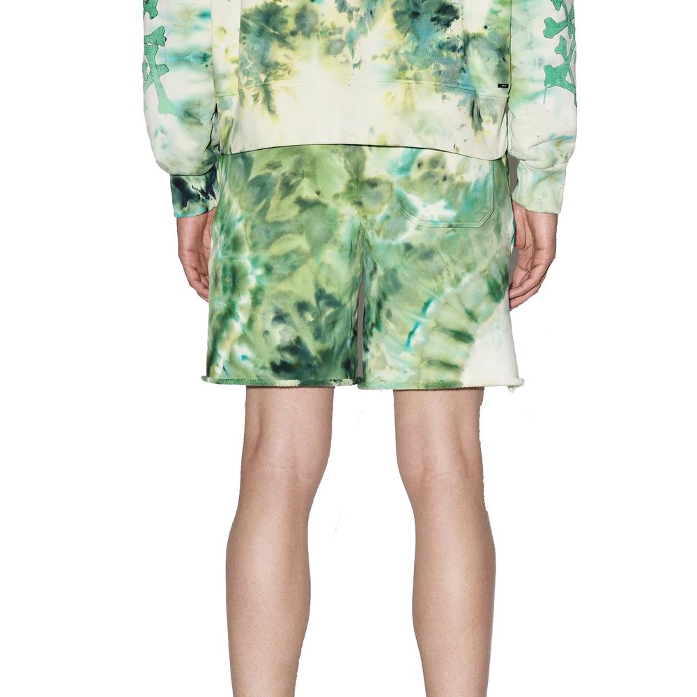 Tie-dye Cotton Shorts