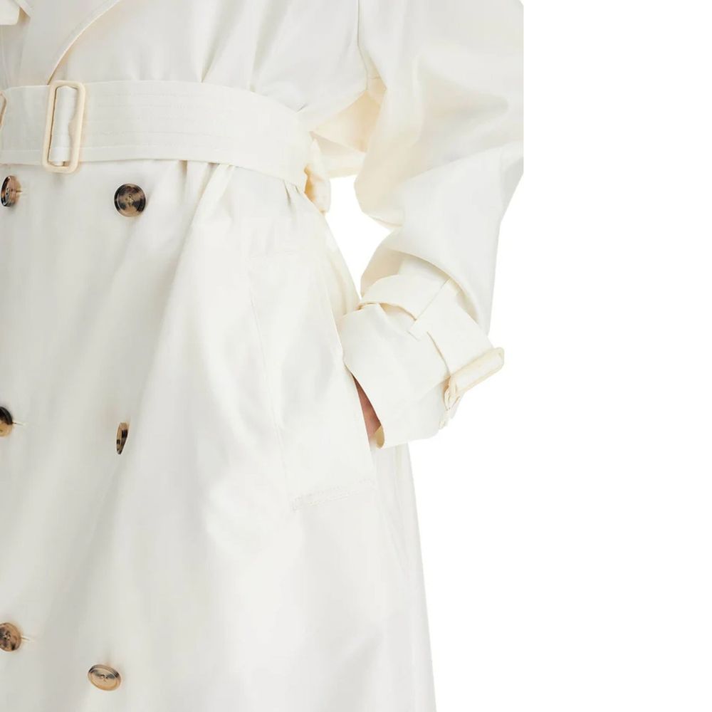 Silk Trench Coat