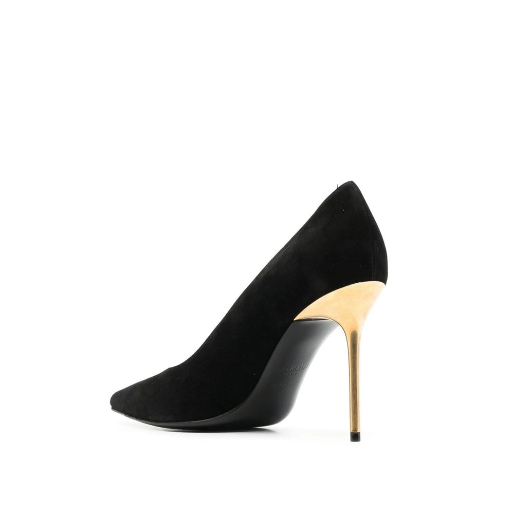 Suede Pumps