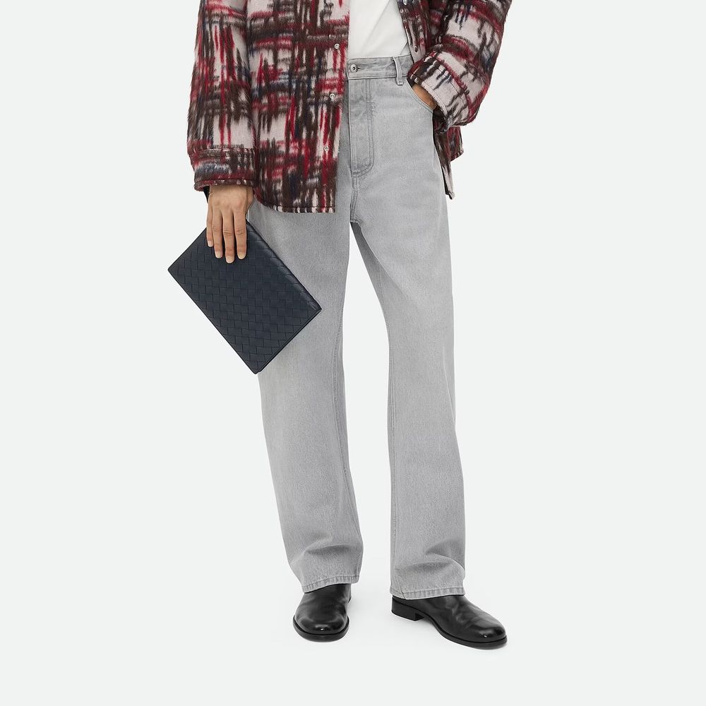 Small Intrecciato Document Case Bag