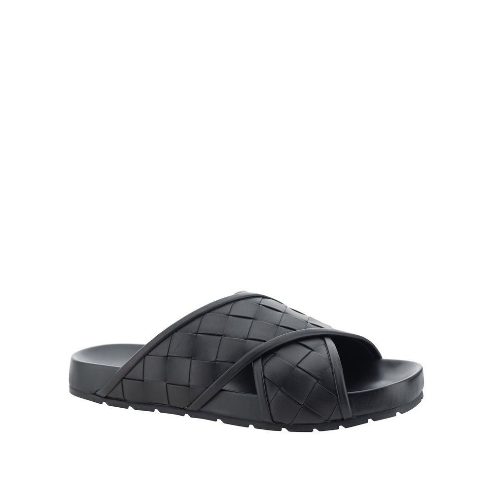 Intrecciato Leather Sandals