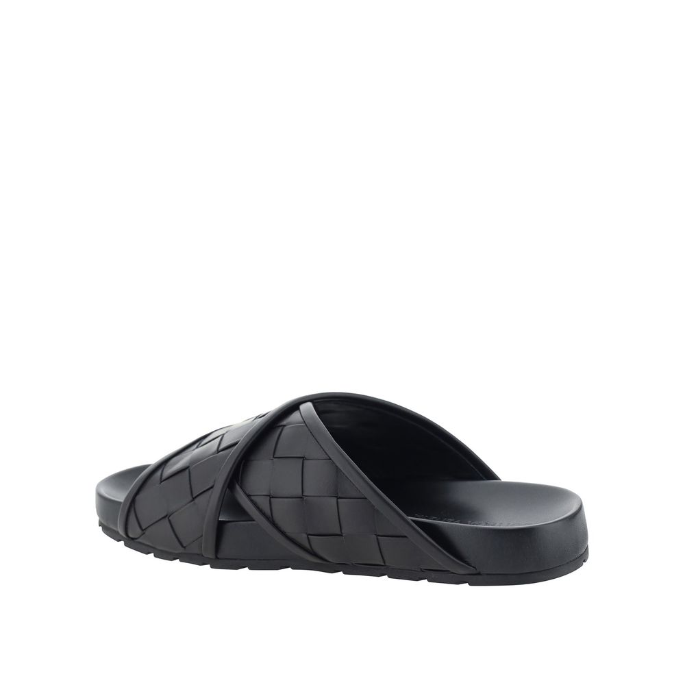 Intrecciato Leather Sandals