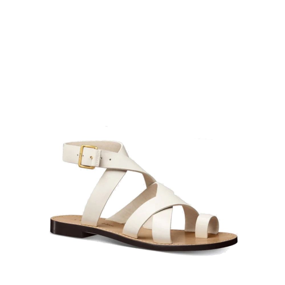 Sun Leather Flat Sandals