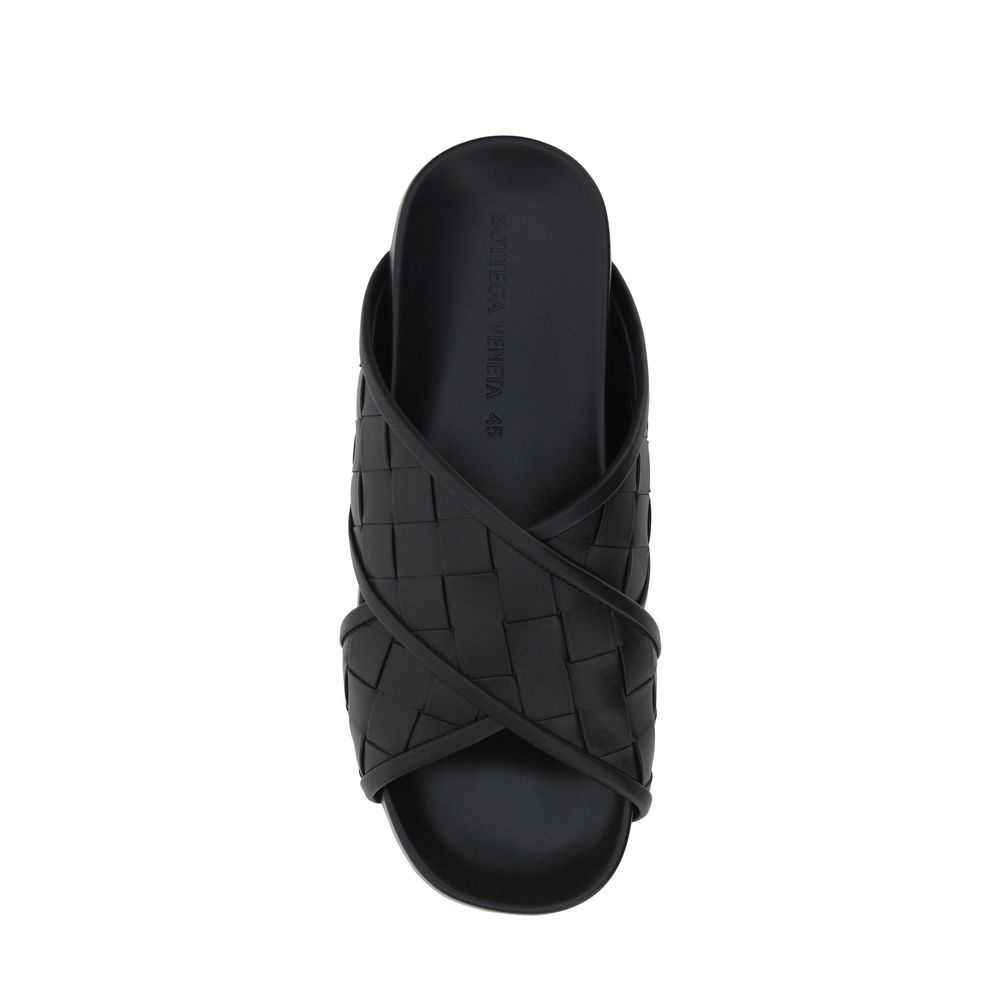 Intrecciato Leather Sandals
