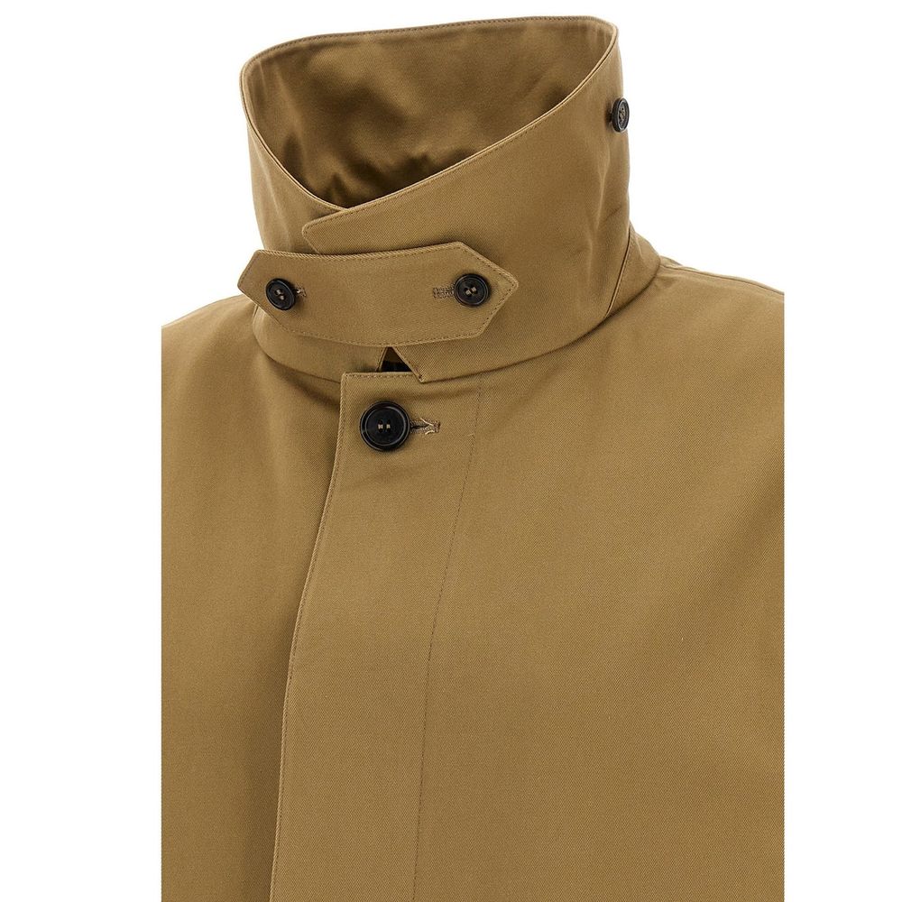 Cotton Gabardine Trench Coat
