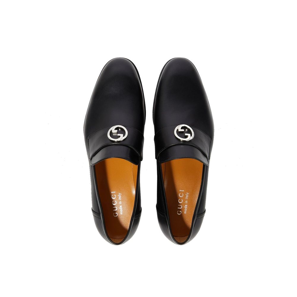 Interlocking G Leather Loafers