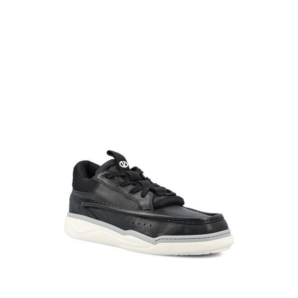 'Hybrid Rainboot' Leather Sneakers