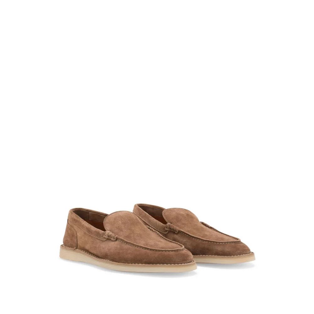 Suede Loafers
