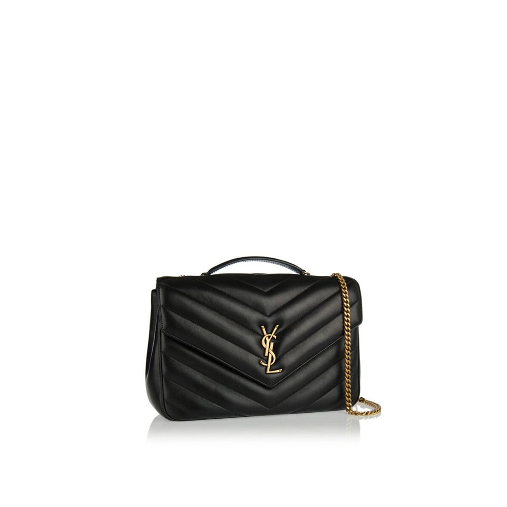 Loulou Large Leather Shoulder Bag