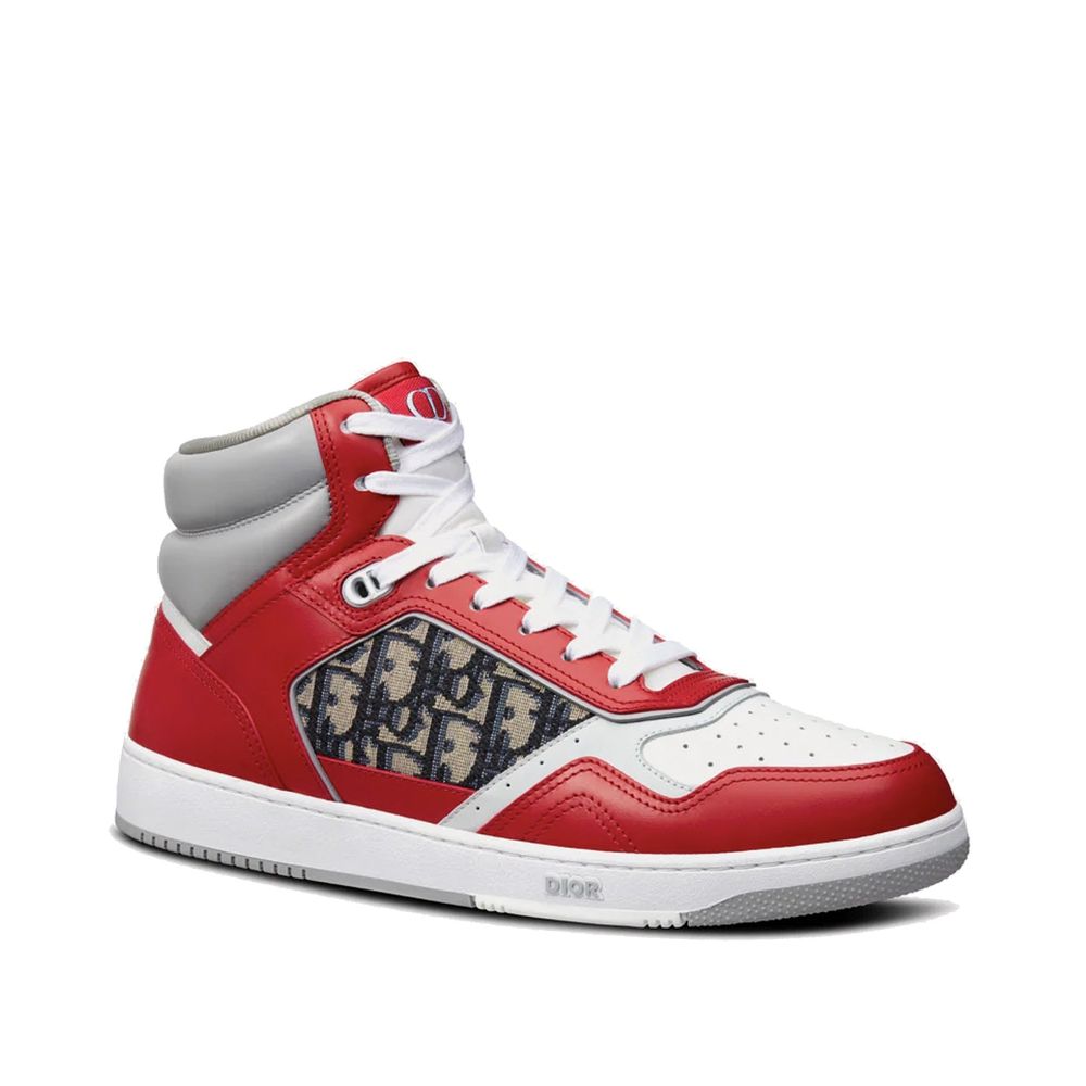 Oblique High-Top Sneakers