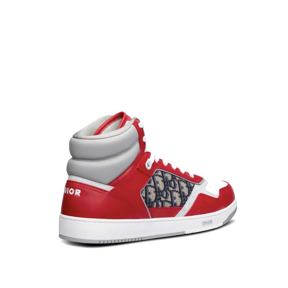 Oblique High-Top Sneakers