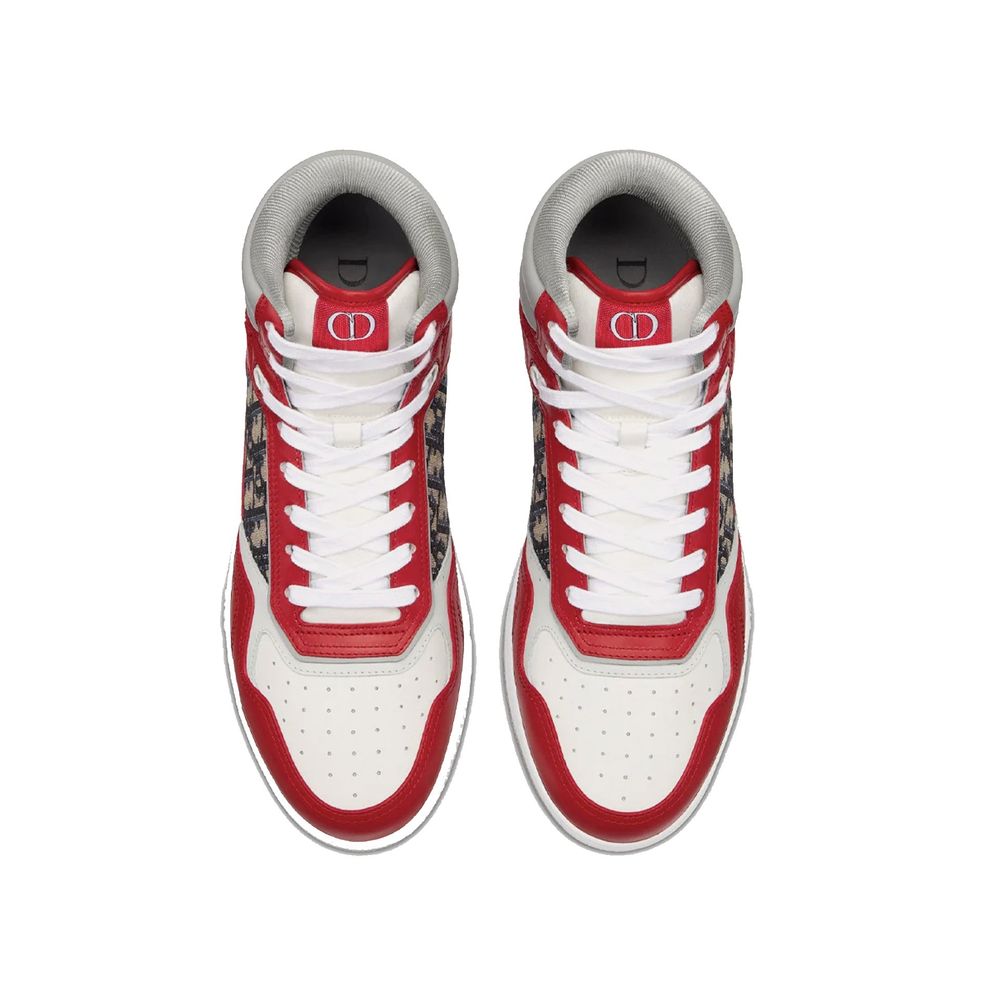 Oblique High-Top Sneakers