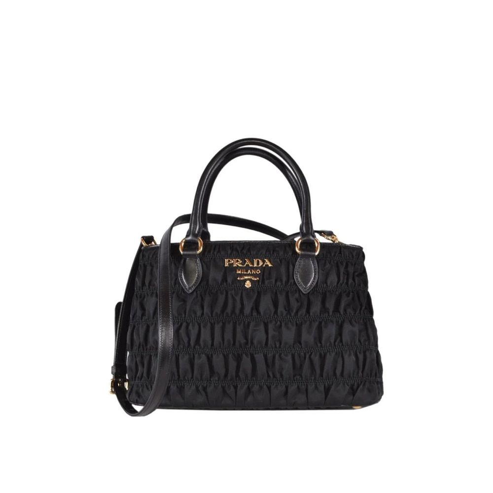 Gaufre Nylon Handbag