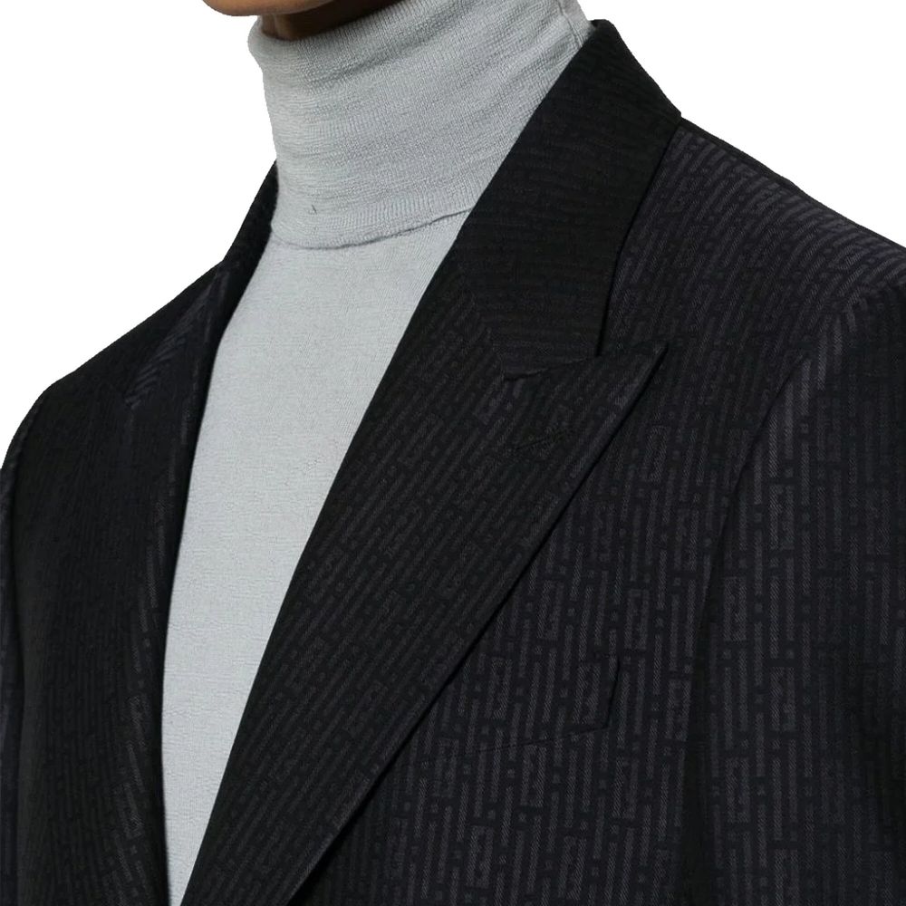 FF Motif Wool Jacket