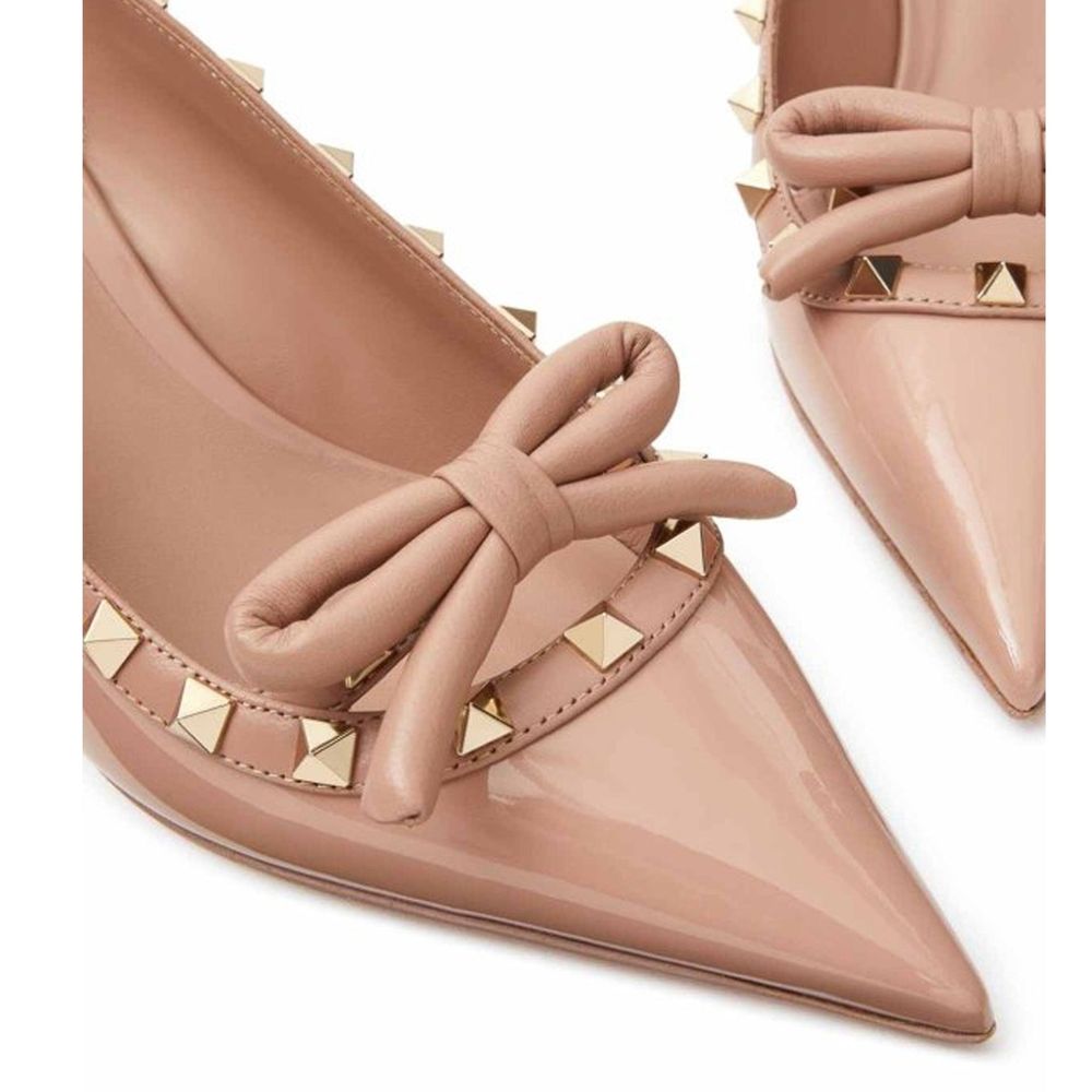 Leather Slingback Pumps