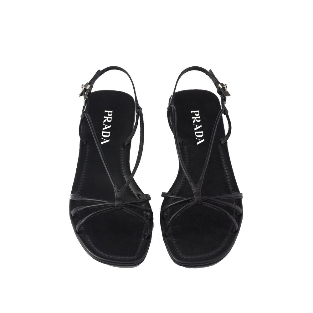 Leather Flat Sandals
