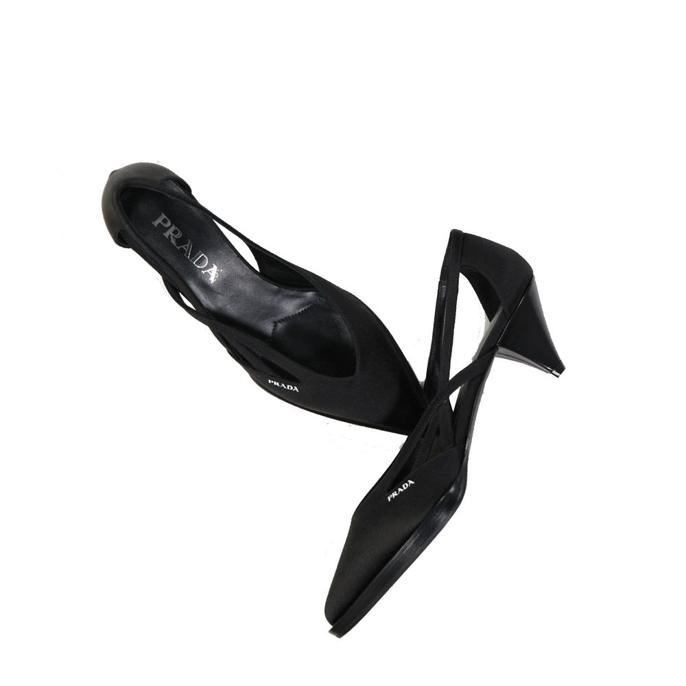55mm Cut-Out Satin Pumps