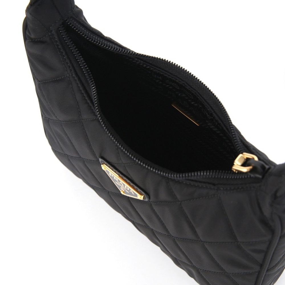 Re-Nylon Quilted Shoulder Bag