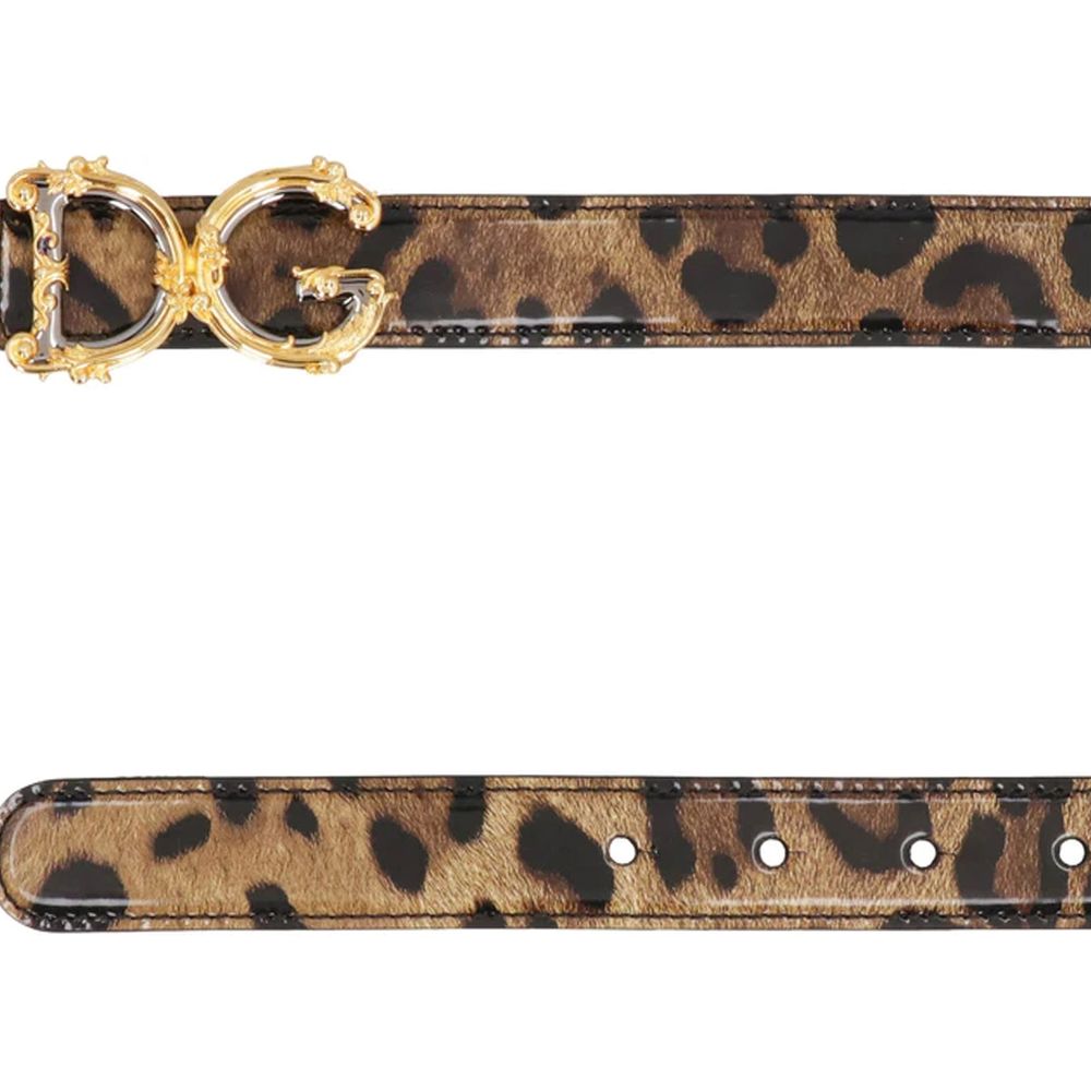 Leather Logo Belt
