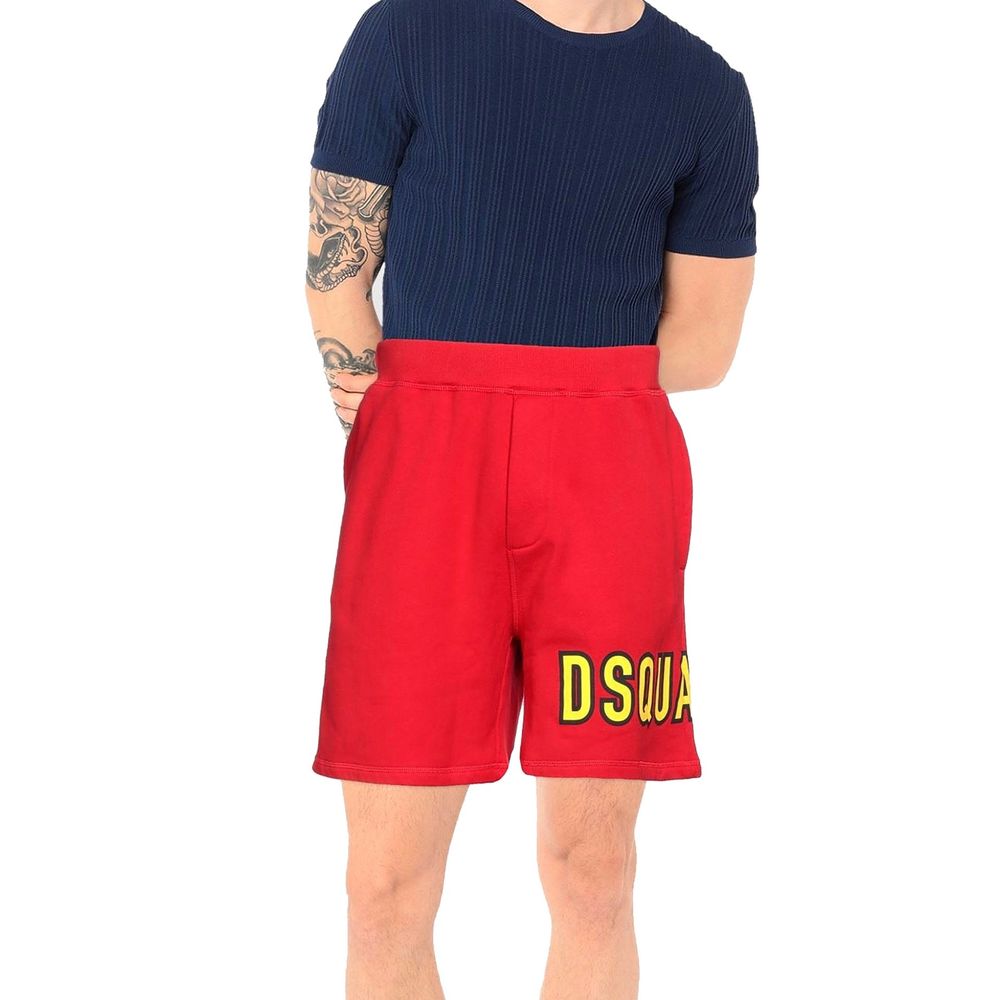 Cotton Logo Shorts