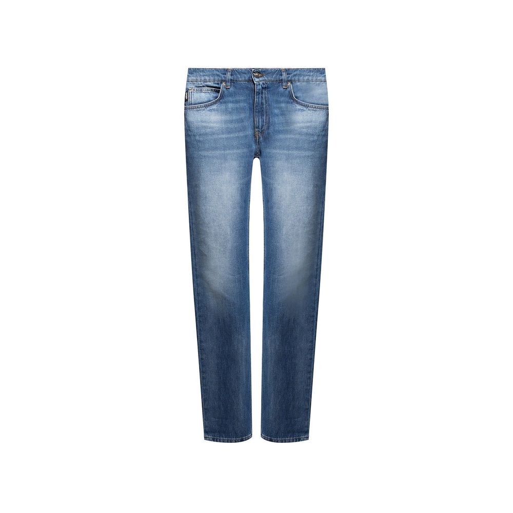 Cotton Logo Denim Jeans
