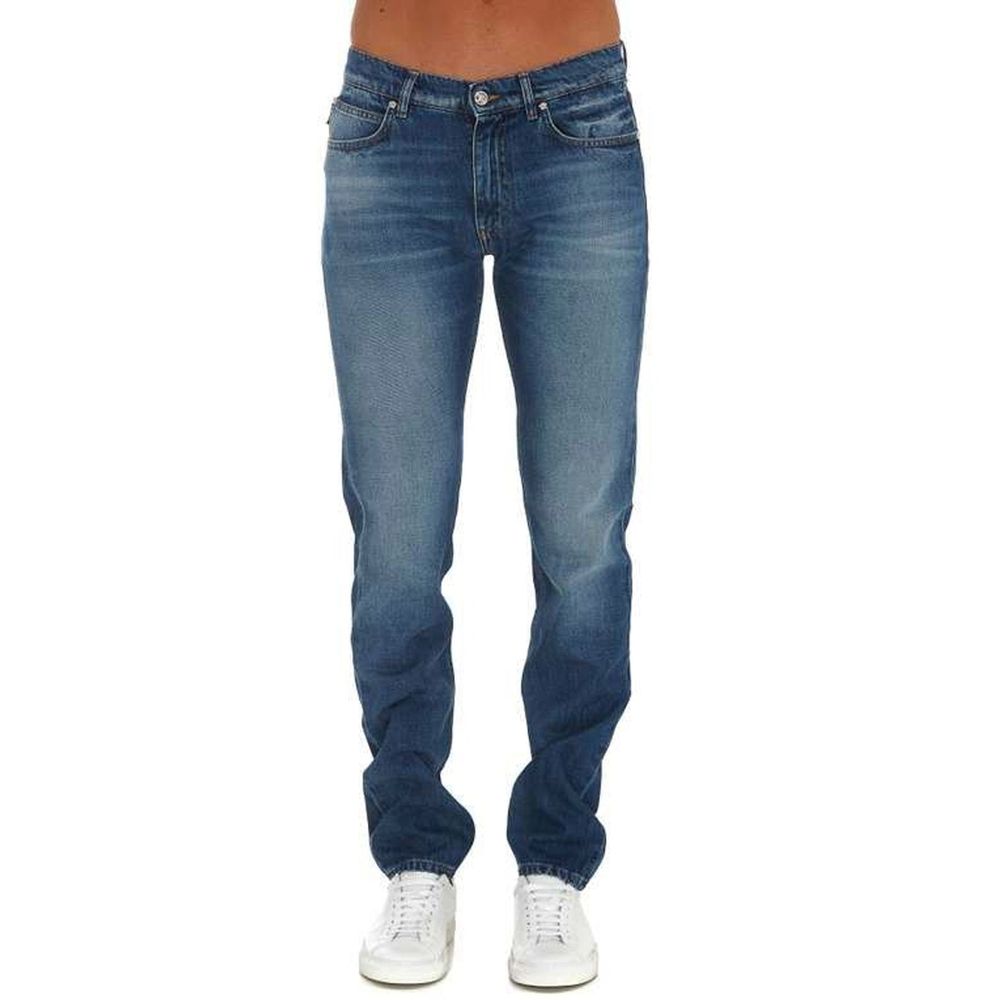 Cotton Logo Denim Jeans