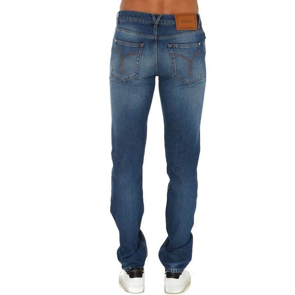 Cotton Logo Denim Jeans