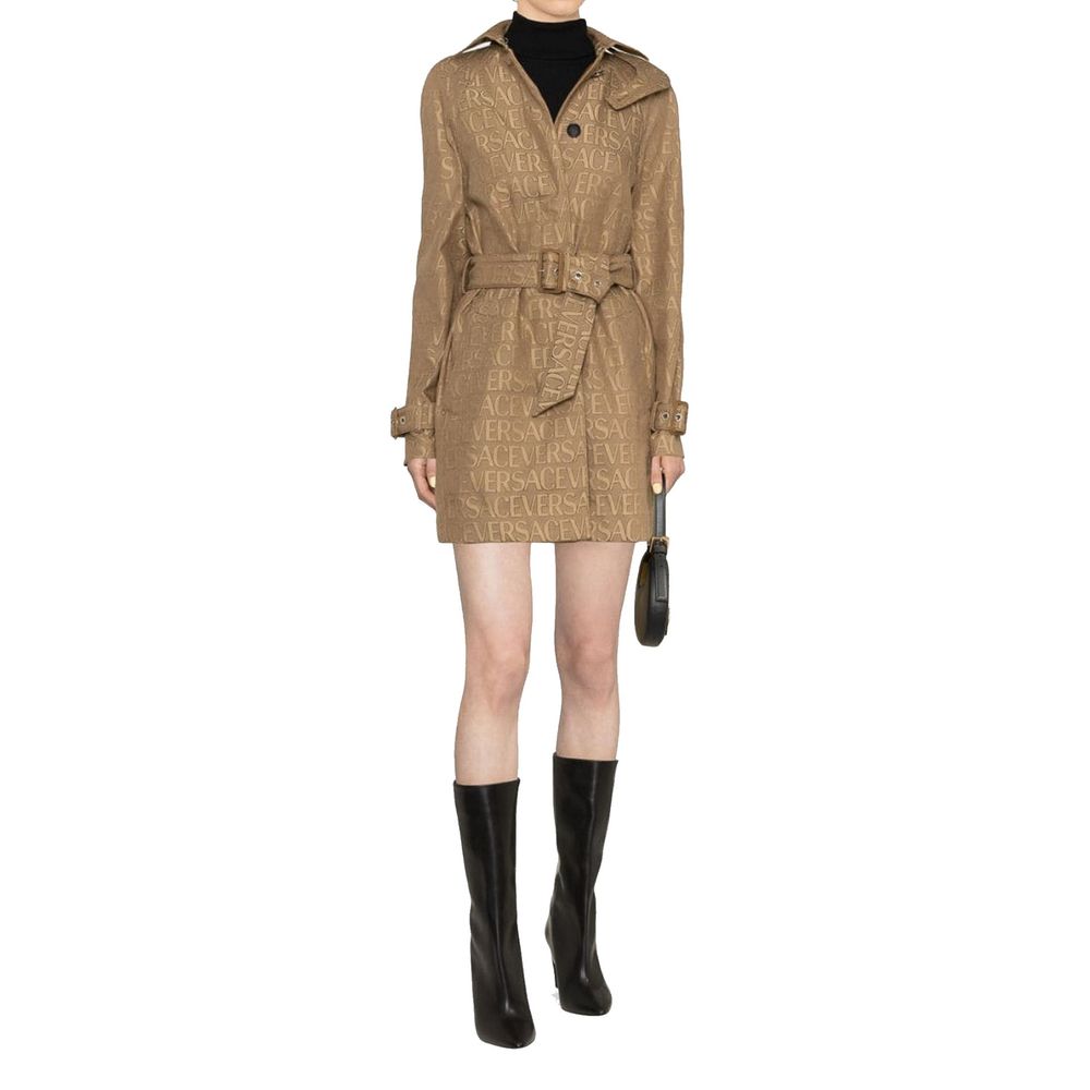 Logo Trench Coat