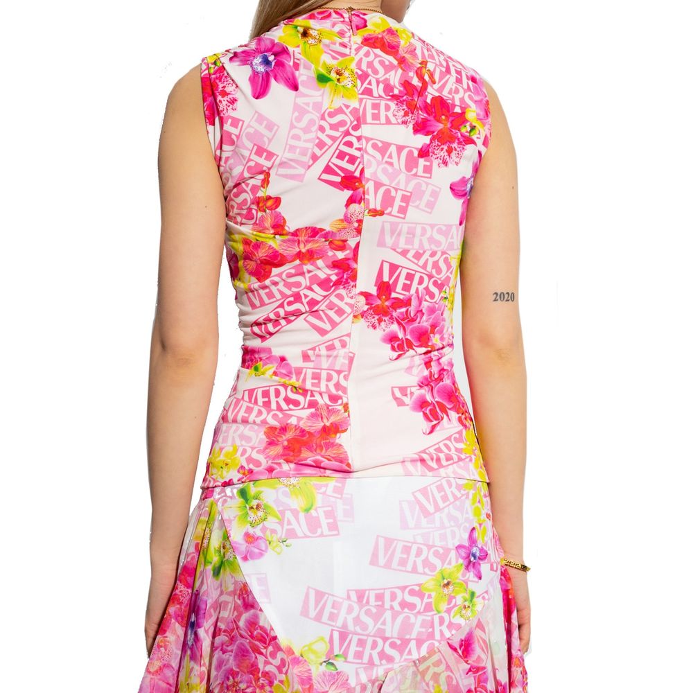 Sleeveless Printed Top