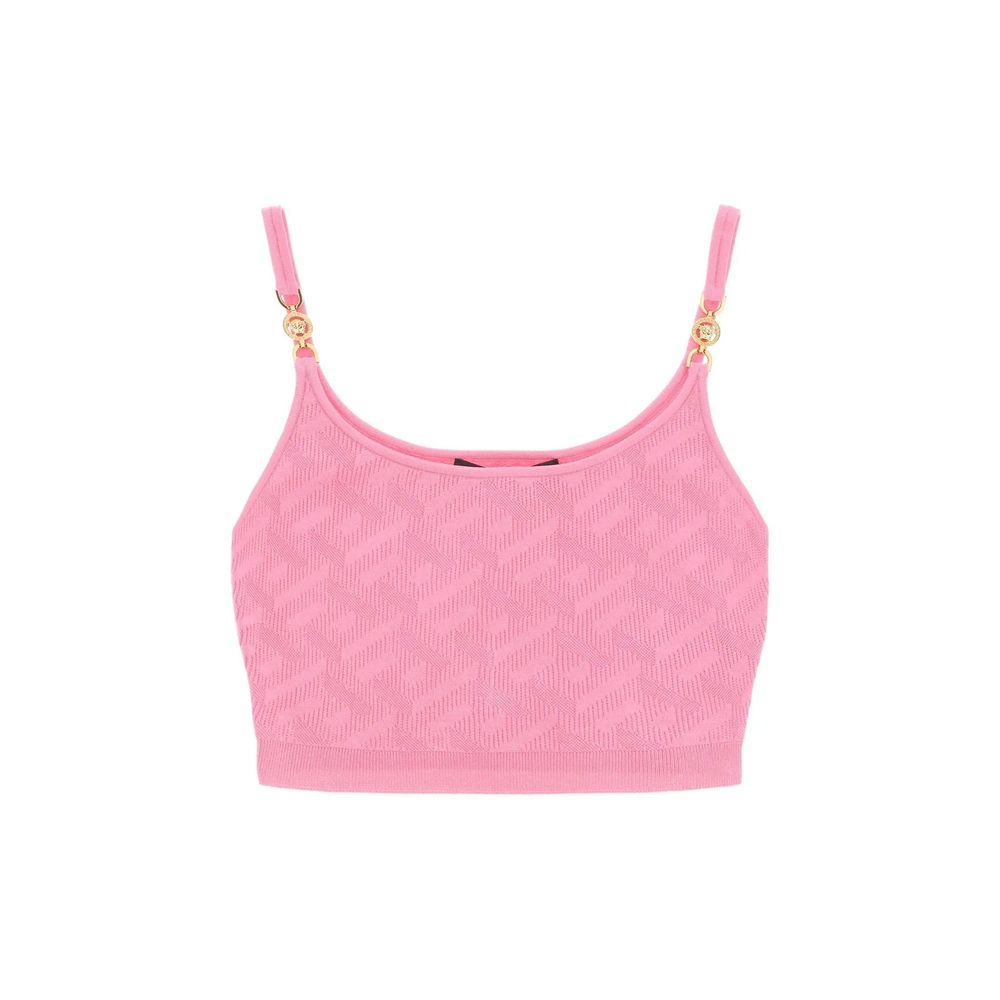 La Greca Cropped Top