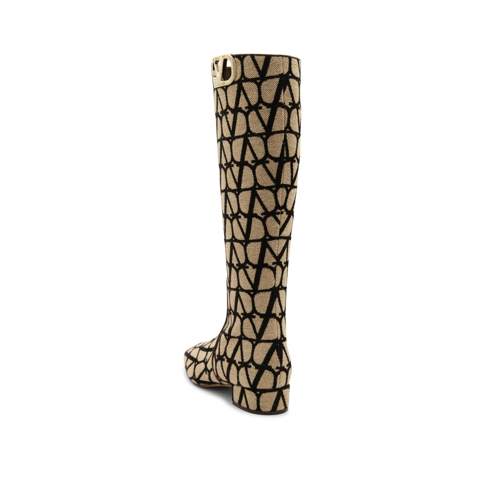 Canvas Logo Boots
