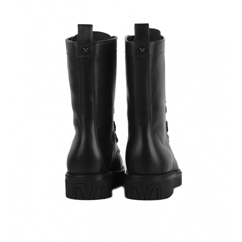 Combat Leather Boots