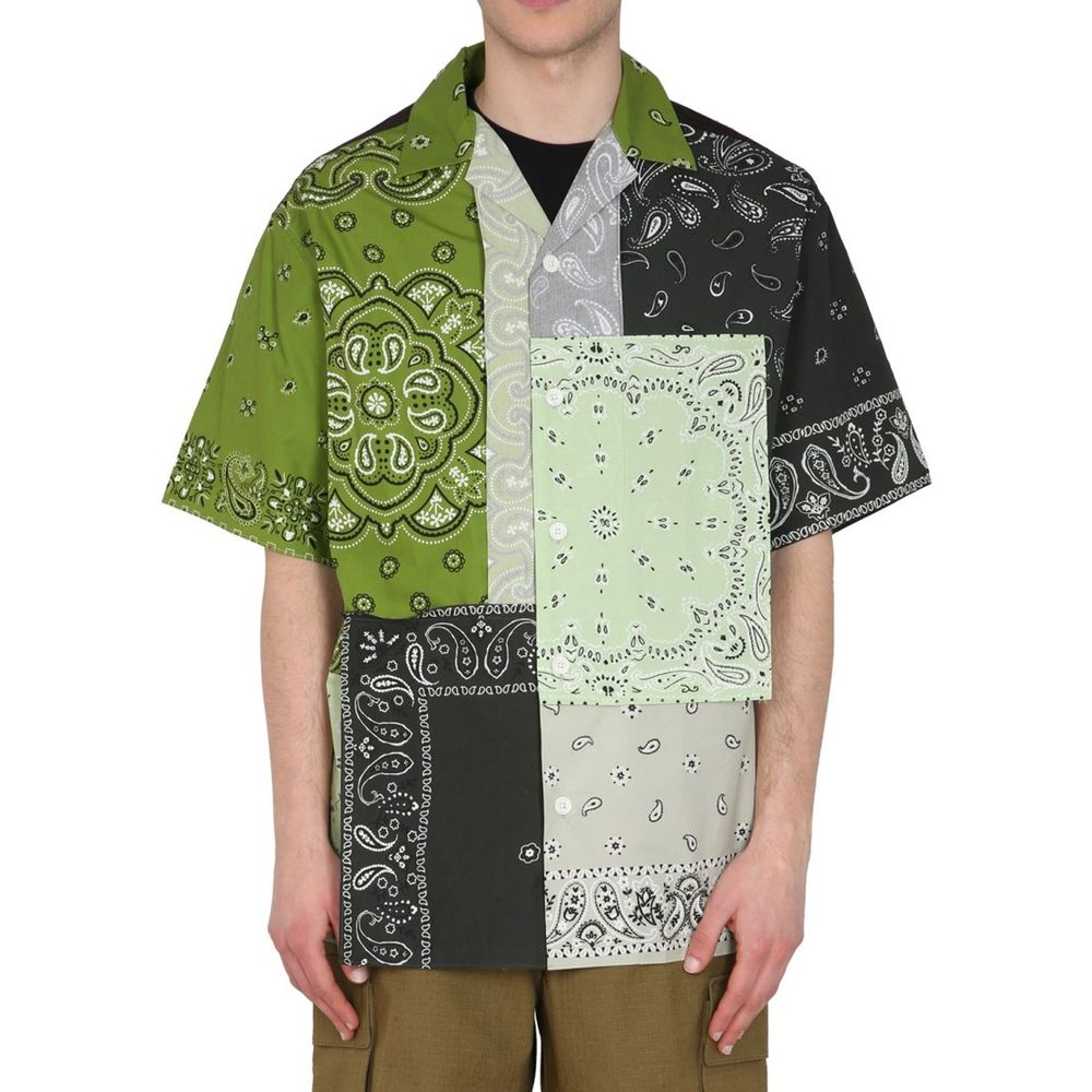 Patchwork Cotton Shirt