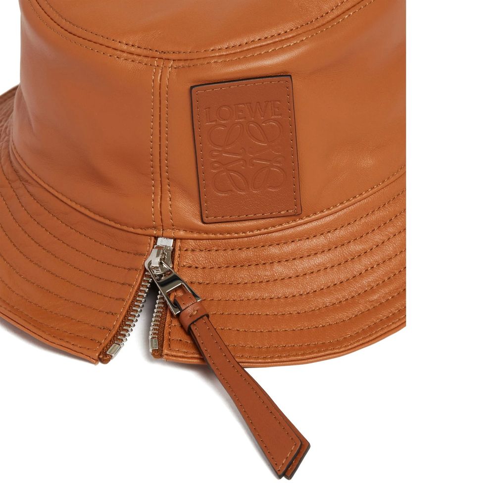 Leather Fisherman Hat