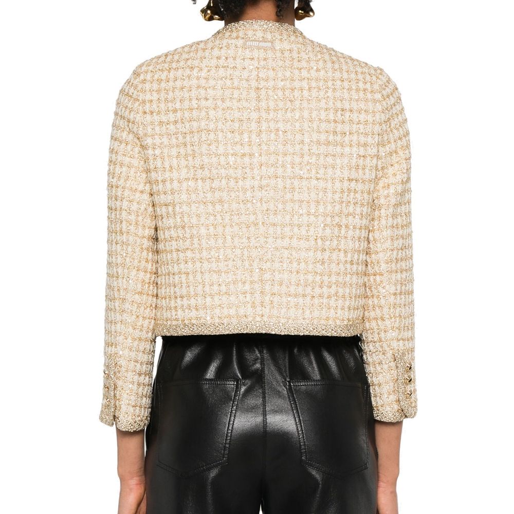 Check Lamé Jacket